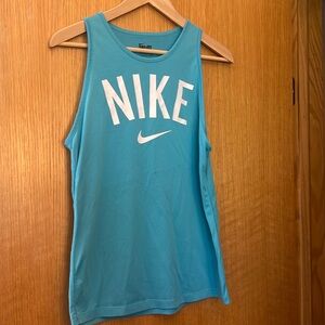 Nike Dri-Fit tank blue